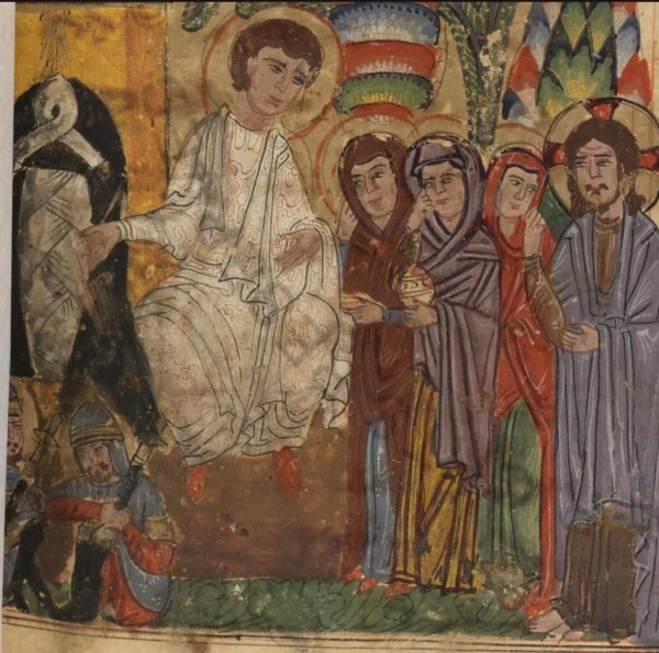 The Gospel of Baghdeda manuscript. Credit: Vatican Apostolic Library