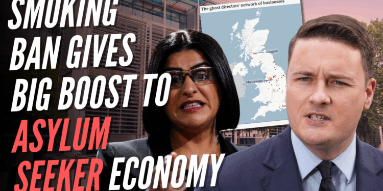 Tobacco and Vapes Bill Set to Expand 'UK-Wide Asylum Seeker Crime Network' – Guido Fawkes