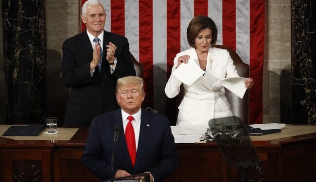 Trump Graciously Holds Back, Only Calling Nancy Pelosi a ‘Terrible’ and ‘Evil Woman’ – Twitchy