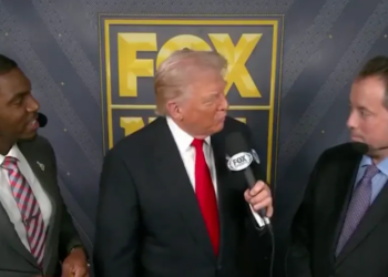 Trump Takes Over Broadcast Booth For Sunday NFL Matchup
