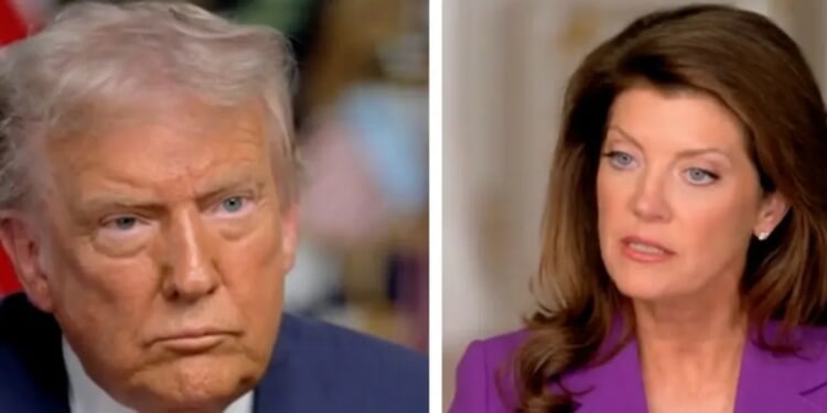 Trump Turns Norah O’Donnell’s Concern Over Immigration Raids On Its Head, Declaring They ‘Haven’t Gone Far Enough’