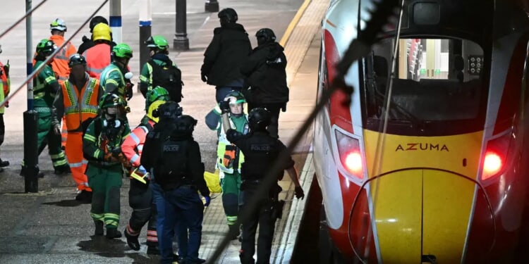 UK Police Arrest Suspect After Mass Stabbing On Train