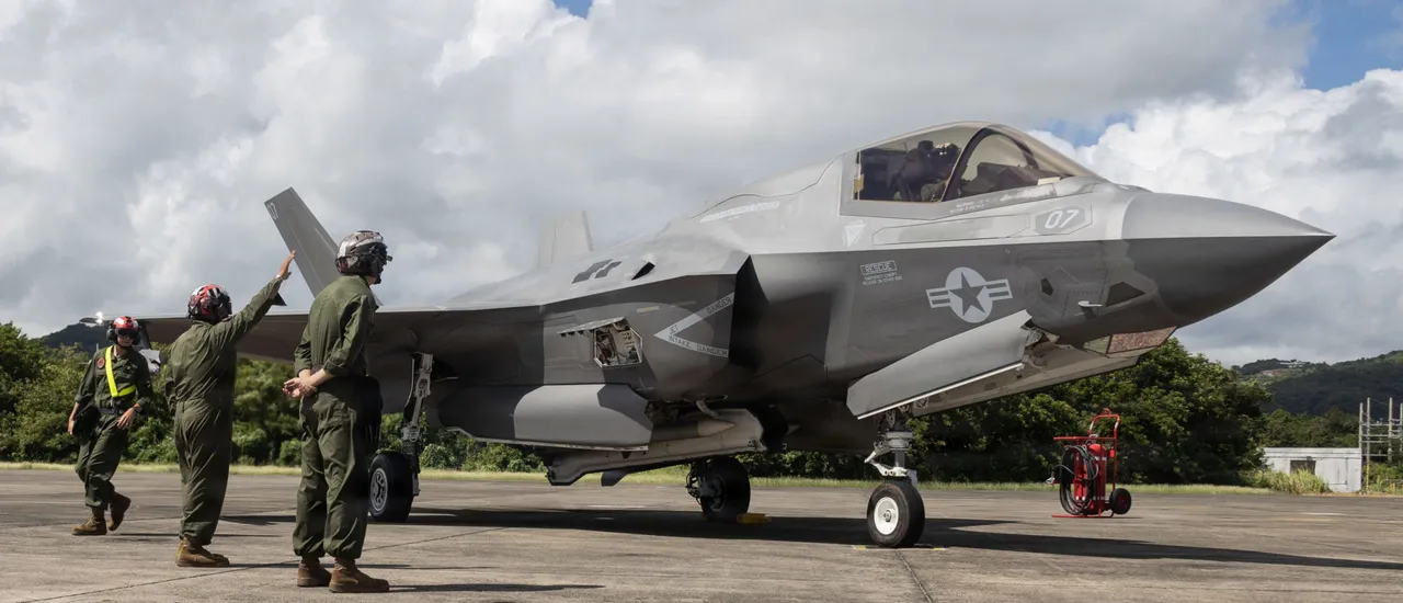 U.S. Marines with Marine Fighter Attack Squadron prepares to launch a USMC F-35B Lightning II assigned to VMFA-225 at Jose Aponte de la Torre Airport in Ceiba, Puerto Rico, Nov. 6, 2025.