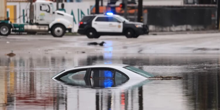 Video Shows Vietnam War Veteran Rescued After Getting Trapped In Flooded California Street