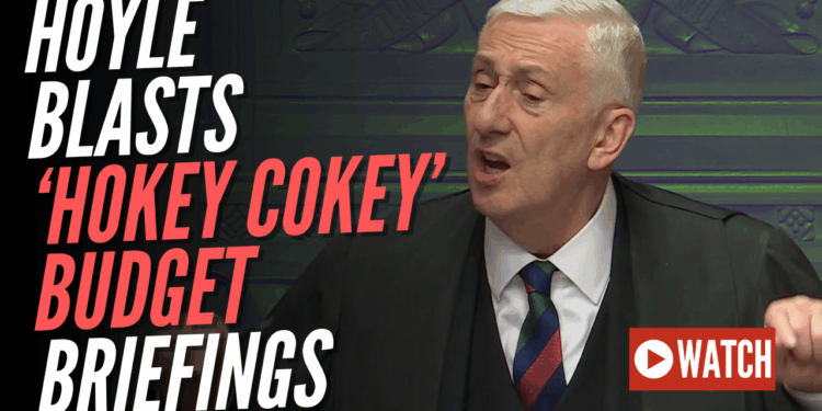 WATCH: Hoyle Slaps Down Government Over ‘Hokey Cokey’ Budget Leaks