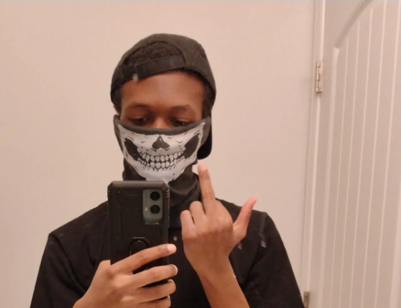 The Antioch High School shooter poses in a 