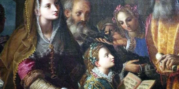 What do we know about the presentation of Mary?