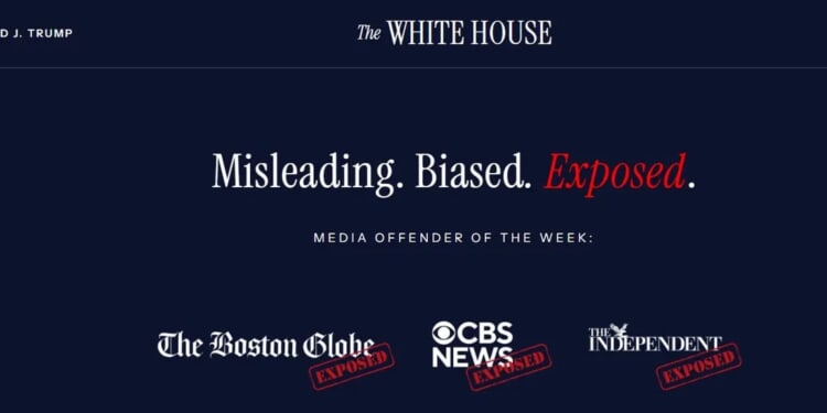 White House Launches ‘Offender Of The Week’ Site Targeting ‘Biased’ Media