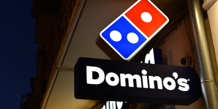 Wild Domino's Pizza Brawl Ends with Cop Hit by Flying Chair in New Jersey [WATCH]