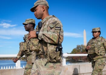 Witness Footage Shows Guardsman Running Toward Gunfire as Terrorist Ambushed Troops [WATCH]