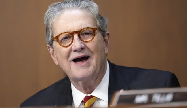 YUP, He Went ... THERE! John Kennedy Just Proverbially NEUTERED Chuck Schumer and We're Here FOR IT (Vid) – Twitchy