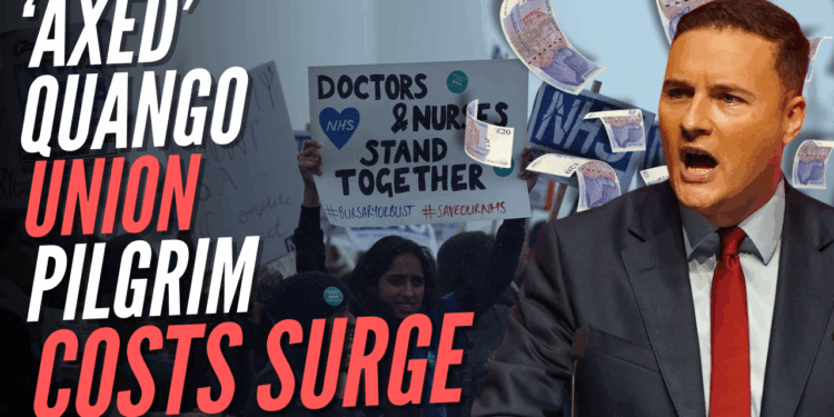 ‘Abolished’ NHS England More Than Doubles Cash Wasted on Union Pilgrims Under Labour – Guido Fawkes