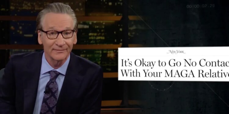 ‘So Childish’: Bill Maher Blasts Liberals For ‘Ghosting Half This Country’