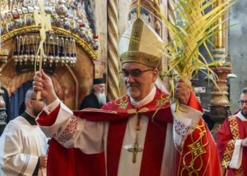 Latin patriarch of Jerusalem’s visit to U.S. will spotlight plight of Holy Land Christians