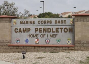Marine at Camp Pendleton in California dies following vehicle mishap