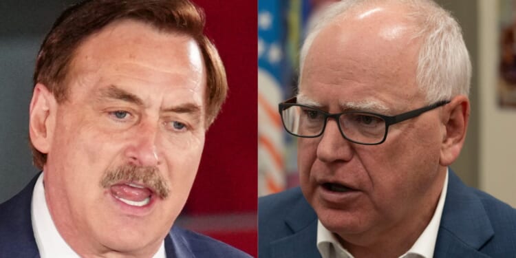 Minnesota Race Shifts as Mike Lindell Signals Campaign to Unseat Tim Walz