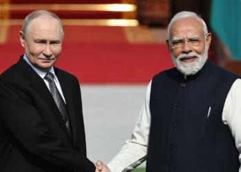 Putin and Modi announce expansion of Russia-India trade ties amid U.S. pressure