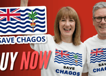 ‘Save Chagos’ Campaign Sticker and T-Shirt Series – Guido Fawkes