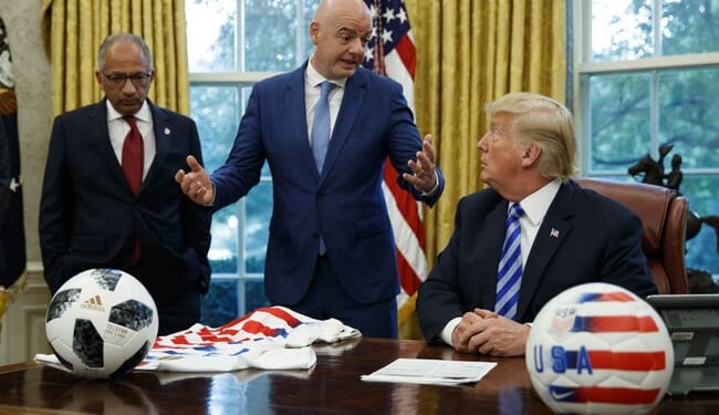 President Trump’s Soccer Take Triggers National Emergency-Level Meltdown – Twitchy
