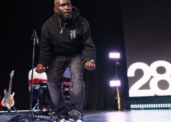 2819 Church in Atlanta draws young adults waiting in line to worship