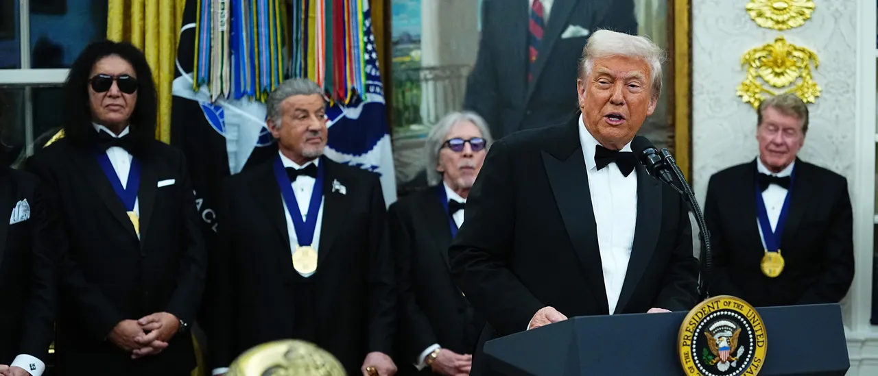 Trump Awards Medals To Kennedy Center Honorees