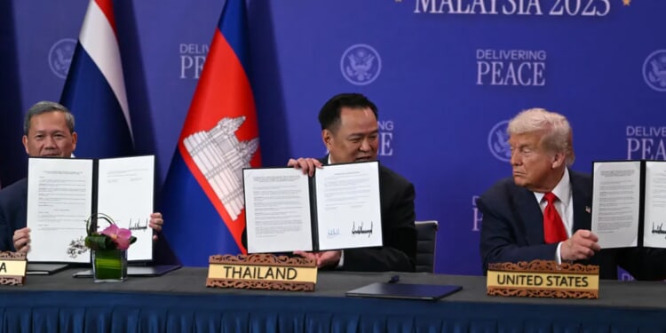 Thailand Attacks Cambodia Weeks After Trump Negotiated Peace Deal Between The Countries