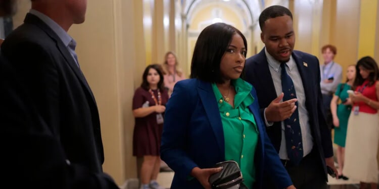 Senate Democrats Keep Jasmine Crockett At Bay With Texas-Sized Pole