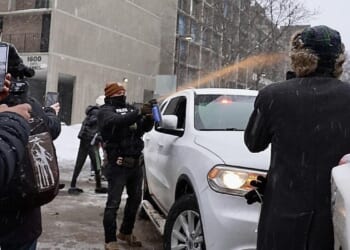 Federal agents use pepper spray on crowd in Somali neighborhood of Minneapolis amid Trump crackdown