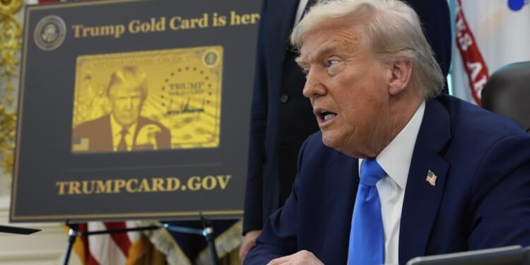 Trump immigration Gold Card site goes live