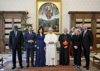 Pope Leo XIV, in meeting with award committee, calls for concrete acts of charity