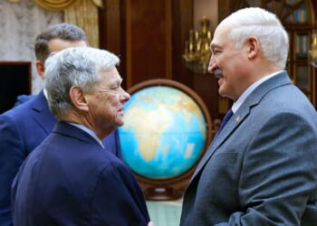 Belarus leader Lukashenko hosts U.S. envoy as isolated nation seeks warmer ties with West