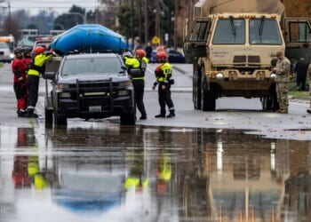 Arctic air plunges south as Pacific Northwest remains on guard after severe flooding