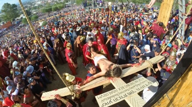 Representation of the Way of the Cross in Mexico recognized as UNESCO heritage site
