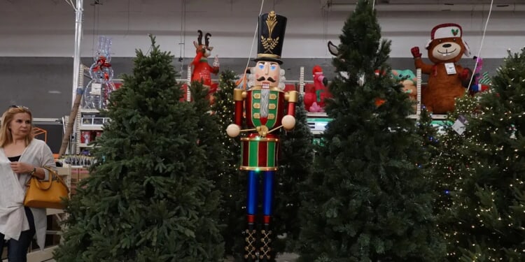 Americans Turn To Fake Christmas Trees Despite Tariffs Hiking Prices