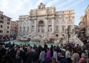 Visiting the Trevi Fountain now will cost more than just a coin toss; 2-euro tourist fee added
