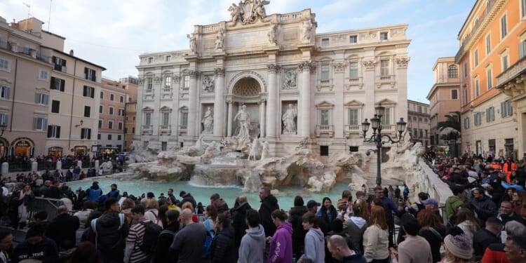 Visiting the Trevi Fountain now will cost more than just a coin toss; 2-euro tourist fee added