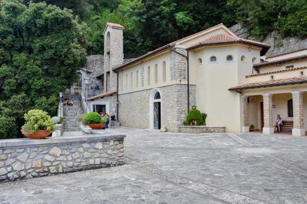 The sanctuary of Greccio, Italy. It is nicknamed 