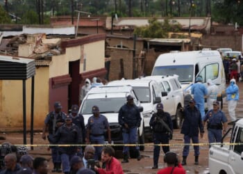 Gunmen open fire at a South African pub, killing 9 and wounding 10