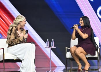 Nicki Minaj, Donald Trump surprise guests at Turning Point's AmericaFest