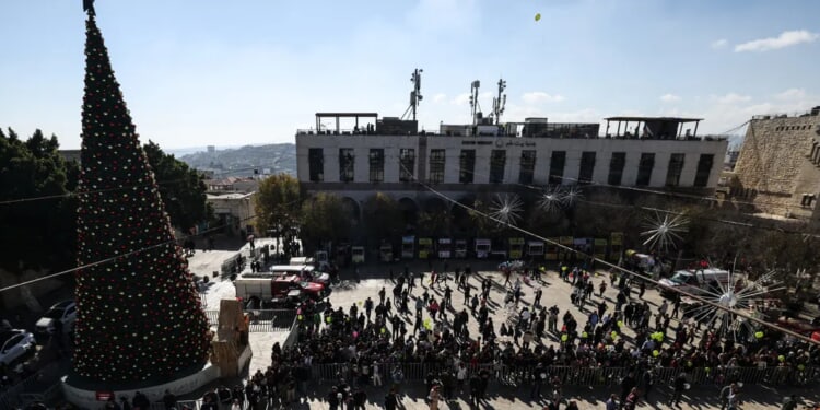 Christmas Returns To Bethlehem After Two Years Of War