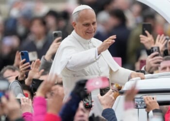 In first Christmas message as pope, Leo asks faithful to remember those suffering in world