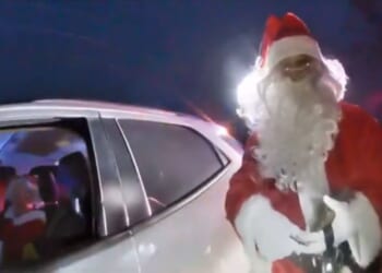 Santa Gets Pulled Over in Ohio and He Was Packing Heat [WATCH]