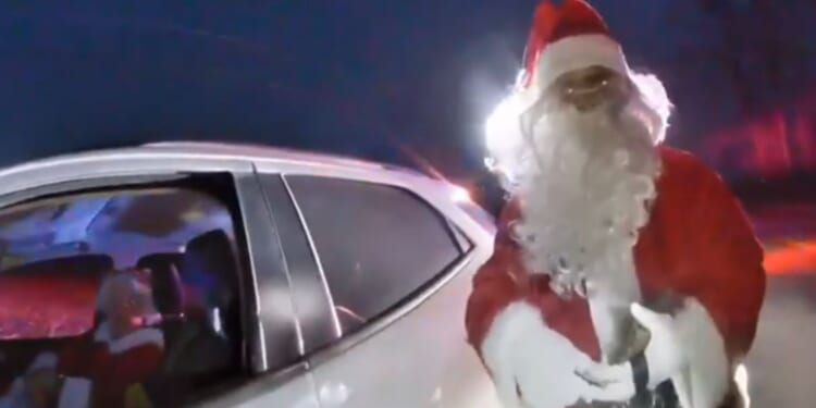 Santa Gets Pulled Over in Ohio and He Was Packing Heat [WATCH]