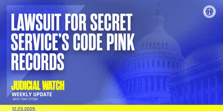 Lawsuit for Secret Service’s Code Pink Records