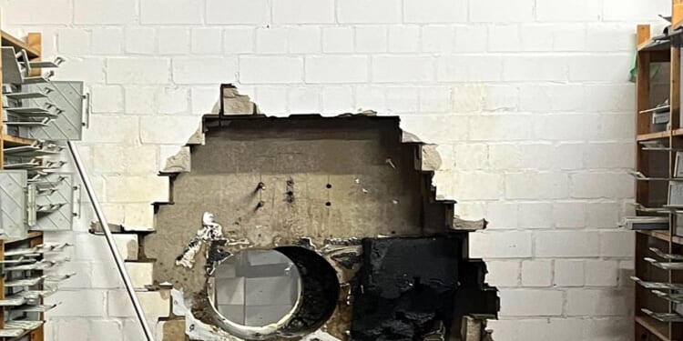 Thieves drill into bank vault in Germany and steal tens of millions of euros worth of property