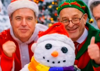 A Warm AI Christmas Card From The Democrats, But Not Really – Twitchy