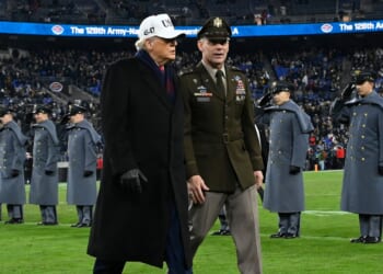 Army–Navy Crowd Goes Wild for Trump as He's Introduced Before Coin Toss [WATCH]