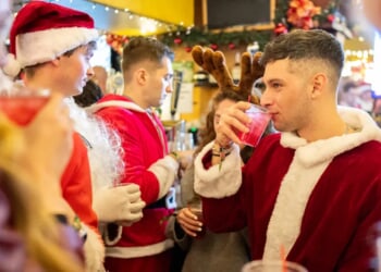 Beating Hell Out Of Each Other In Dirty Snow Is One Way To Celebrate Christmas, I Guess