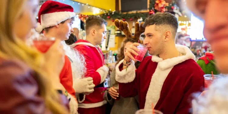 Beating Hell Out Of Each Other In Dirty Snow Is One Way To Celebrate Christmas, I Guess