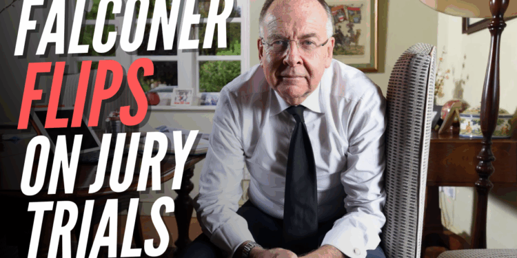 Blairite Fixer-in-Chief Charlie Falconer U-Turns on Opposition to Scrapping Jury Trials – Guido Fawkes